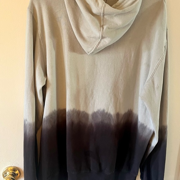 Netflix Hellfire Club Ombre Hoodie - Black and Gray - Picture 2 of 3